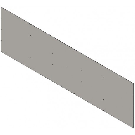 Doublage pour séparation de box Long. 3 m - partie haute 