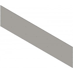 Doublage pour séparation de box Long. 3,5 m - partie haute 