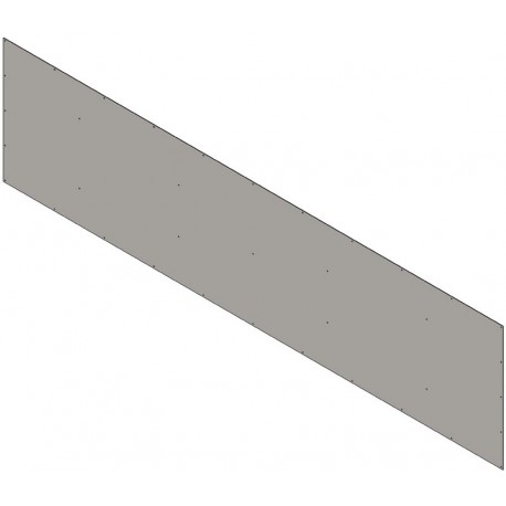 Doublage pour séparation de box Long. 3,5 m - partie haute 