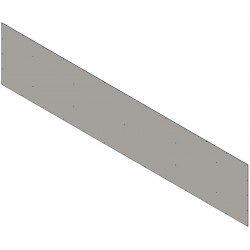 Doublage pour séparation de box Long. 4 m - partie haute 