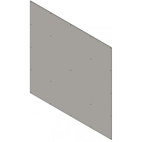 Doublage intérieur pour porte de box coulissante