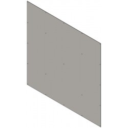 Doublage intérieur pour porte de box un battant