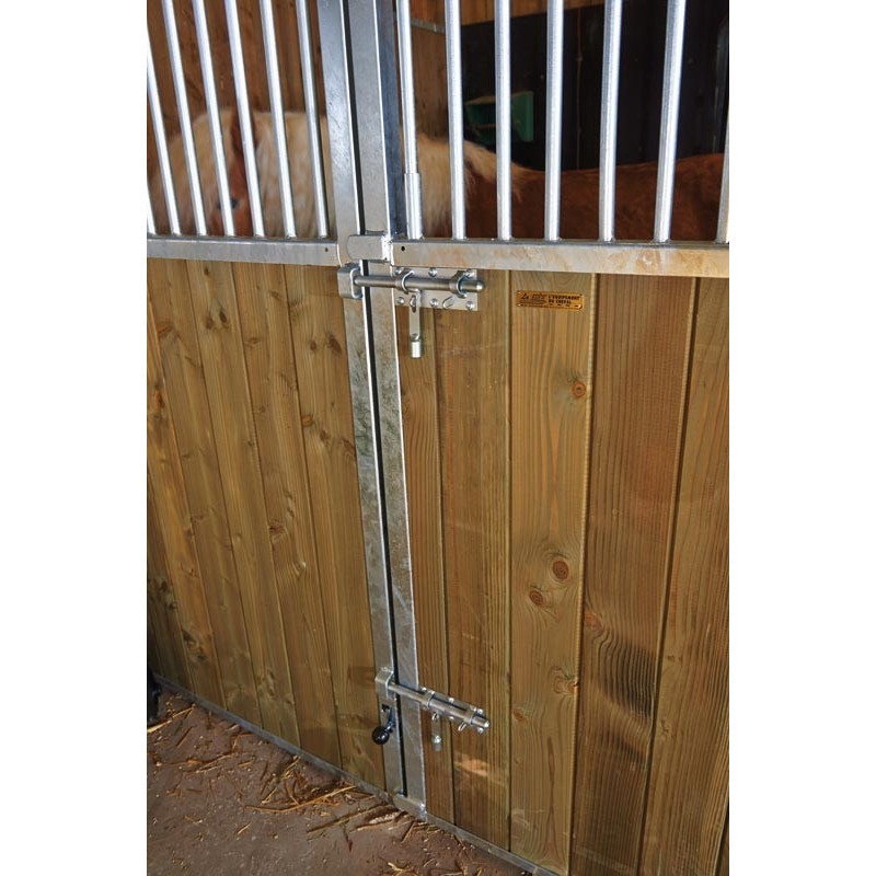 Façade ouvrante barreaudée 3 m avec porte battante barreaudée : p12...