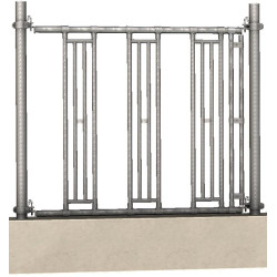 Kit passage de tête à encolure réglable pour panneau libre-service ...