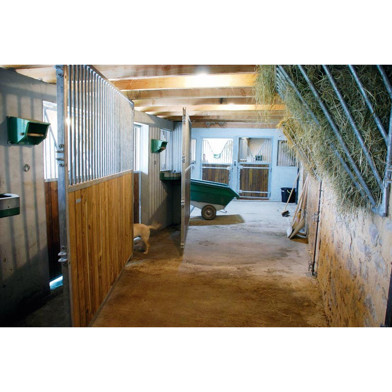 Séparation de box pivotante barreaudée/bois 2,5 m : p1250501