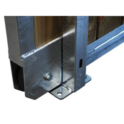 Séparation de box coulissante plein bois 3 m : p1251101