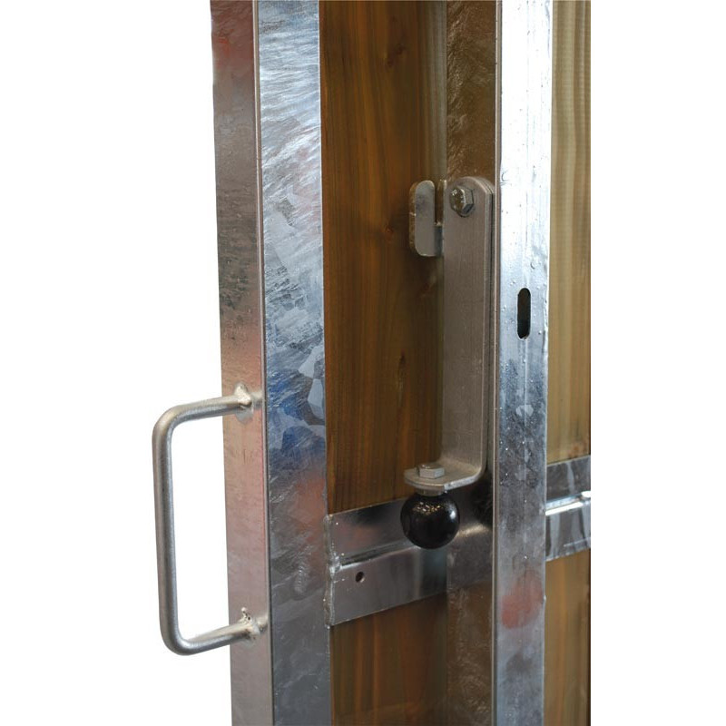 Séparation de box coulissante plein bois 3 m : p1251101