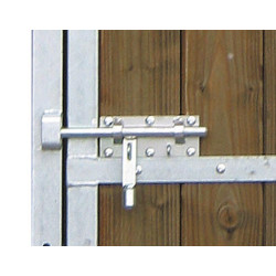 Porte de box un battant à col de cygne - Tirant droit : p1230702