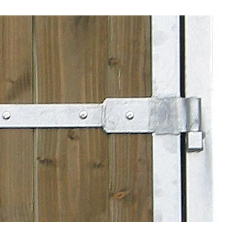 Porte de box un battant à col de cygne - Tirant droit : p1230702