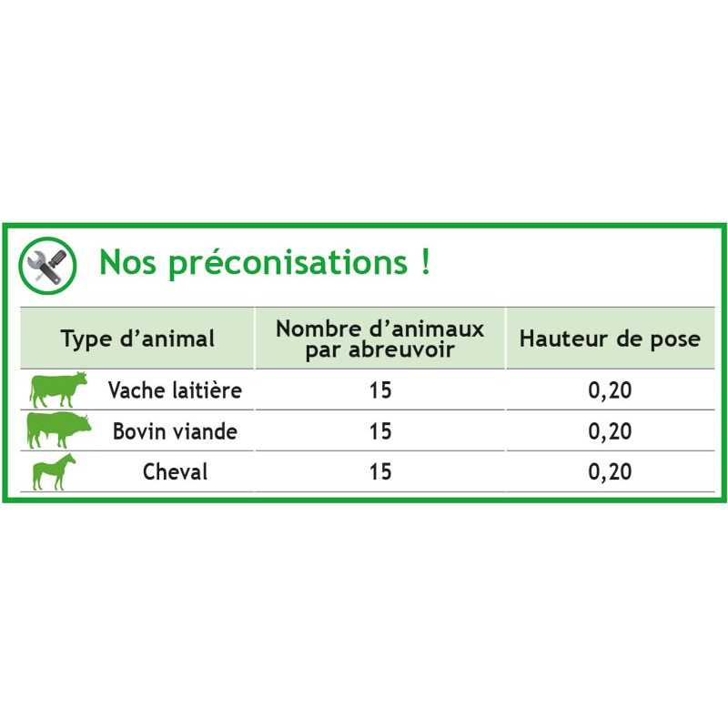 Abreuvoir Pompe de prairie POLYPUMP bol : p1130593