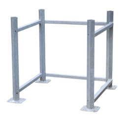 Réhausse de pied pour silo à aliments sur châssis : p1136109