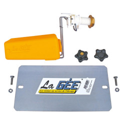Robinet flotteur avec plaque de protection pour SUPERBAC rebord int...