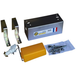 Coffre inox déporté avec robinet flotteur pression du réseau : p113...