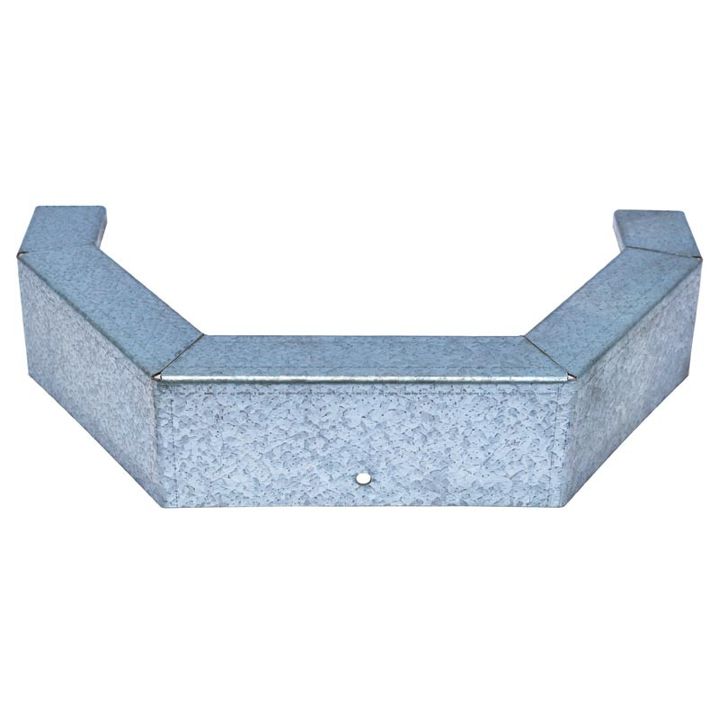 Protection metallique pour mangeoire d'angle 36 L : p1210505