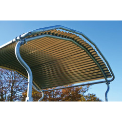 Protection de toit pour râtelier métallique : p1213744