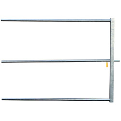 Panneau avant amovible avec verrou automatique pour barrière de sta...