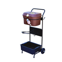 Servante porte-selle avec malle de pansage Box Colors : p1215918