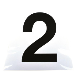 Jeu d'autocollants pour plots pour parcours d'obstacles : p1217111