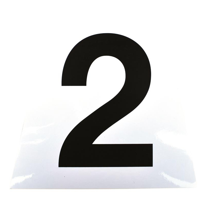 Jeu d'autocollants pour plots pour parcours d'obstacles : p1217111