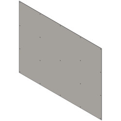 Doublage intérieur battant haut pour porte de box 2 battants : p123...