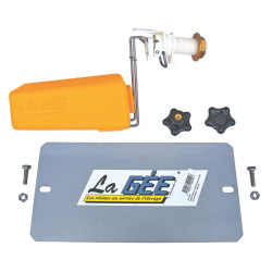 Robinet flotteur avec plaque de protection pour SUPERBAC rebord int...