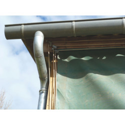 Toile brise-vent - filtration 85 % - Long. 50 m : p1140109