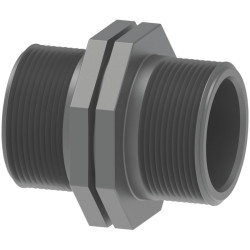 Vanne de vidange 1" 1/2 - 40/49 mm avec embout droit : p1160909
