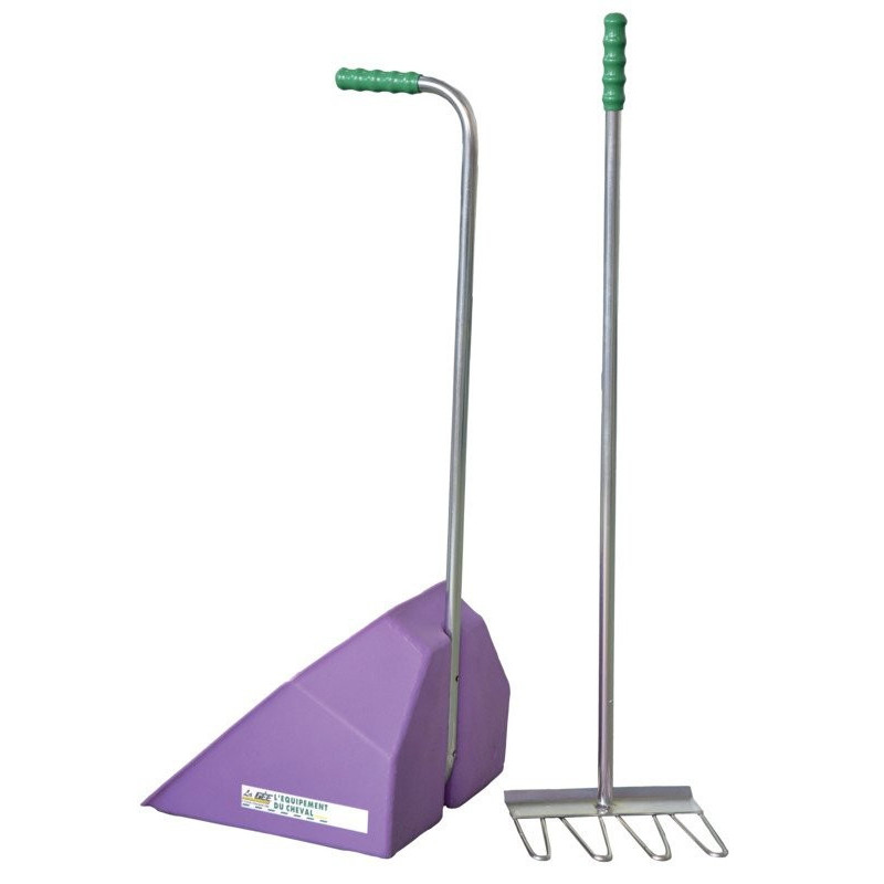 Pelle et râteau à crottins FUNNY WORKS : p1211631