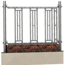 Kit passage de tête à encolure réglable pour panneau libre-service ...