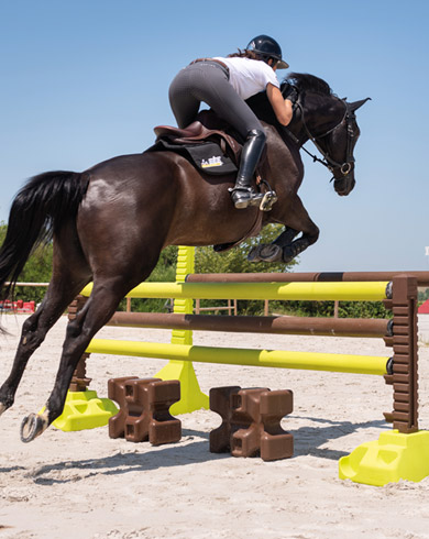 Comment créer un parcours de saut d'obstacles ?
